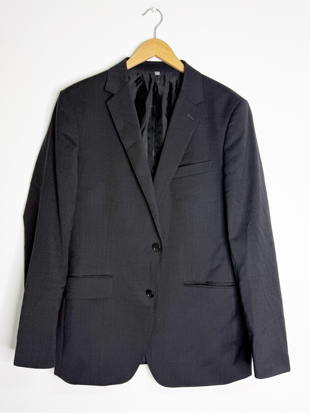 Bonobos Jetsetter Wool Blazer 40R Standard Fit Gray Sport Coat